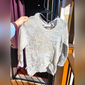 Medium/ Small Candies Glitter Gold Sweater